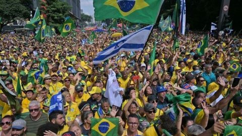 Ministro israelense agradece manifestação bolsonarista e critica presidente Lula - Imagem: reprodução Twitter I @RafaelFontana