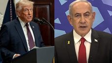 O ministro israelense Ron Dermer também estará em Washington para discutir o cessar-fogo e questões relacionadas ao Irã - Imagem: Reprodução / X / @BarronTrumpoo / @RevistaCrusoe