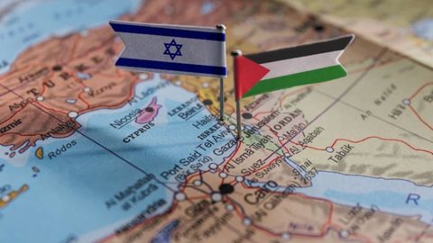 Israel e Palestina - Imagem: Reprodução | Freepik