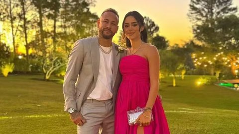 Bruna Biancardi e Neymar aguardam a chegada de Mel, segunda filha do casal - Imagem: Instagram