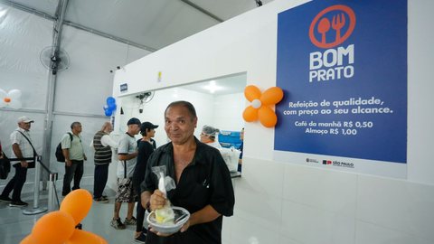 Bom Prato em Pari, São Paulo - Imagem: Divulgação / Prefeitura de São Paulo