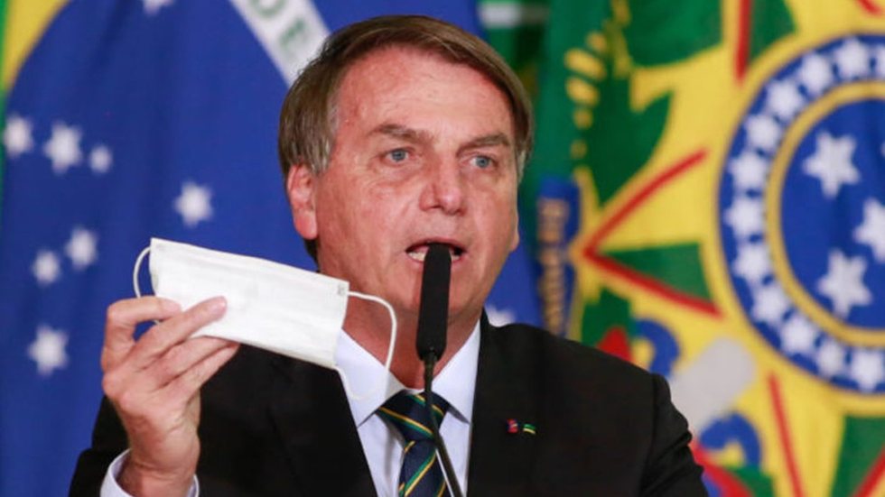 Ex-presidente Jair Bolsonaro (PL) em coletiva de imprensa no Palácio do Planalto (DF) - Imagem: reprodução/Governo Federal