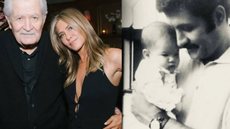 Jennifer Aniston, de Friends, lamenta a morte do pai - Imagem: reprodução redes sociais