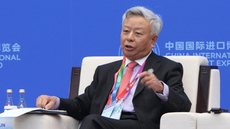 Jin Liqun - Imagem: Reprodução | Xinhua/Fang Zhe