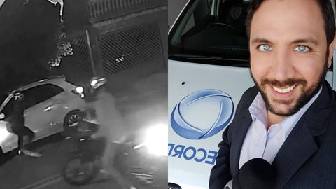 VÍDEO: Jornalista é baleado na cabeça durante assalto em São Paulo; assista - Imagem: reprodução TV Globo / Instagram @egbertocaliani