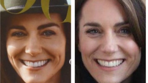 Após Kate Middleton ter admitido que manipulou sua foto com os filhos, diversas teorias da conspiração surgiram - Imagem: Reprodução/X @Cadoret