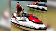 Jovem desaparece após cair de moto aquática na represa de Igaratá - Imagem: Reprodução / Redes Sociais