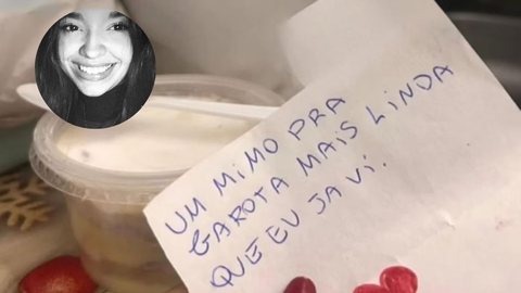 Fabricante do bolo de pote que alegou que não foi responsável pela entrega do doce à menina - Imagem: Reprodução / Redes Sociais
