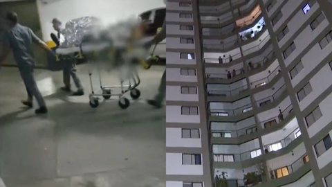 SP: jovem é morto após esfaquear vizinhos e fazer família de refém - Imagem: reprodução TV Globo