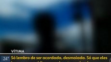 A adolescente foi estuprada na Baixada Fluminense, na última sexta-feira - Imagem: Reprodução/TV GLOBO - Bom dia Rio