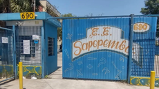 Escola Estadual Sapopemba, na Zona Leste de SP foi alvo de ataque em 2023 - Imagem: William Santos