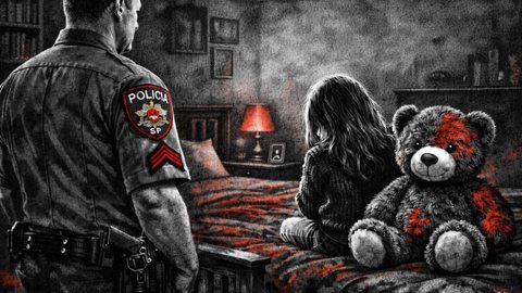 Ex-mulher do capitão relata intimidação e agressões - Imagem gerada por IA