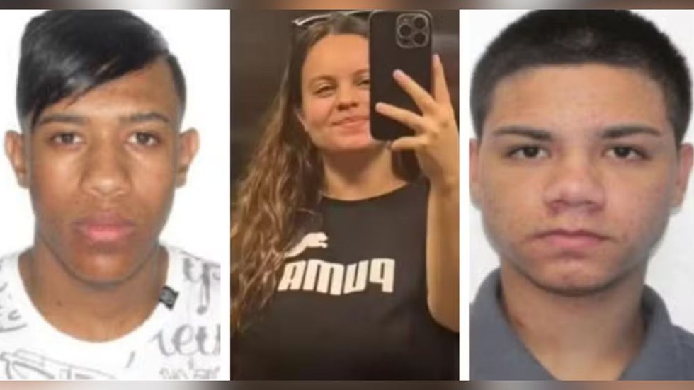 Isaías dos Santos confessou ser o autor do disparo fatal, enquanto Lucas Kauan pilotou a motocicleta usada no crime - Imagem: Reprodução / Redes Sociais