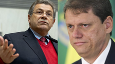 Conteúdo associava o governador a cenas de violência e explosões geradas por inteligência artificial - Imagem: Reprodução