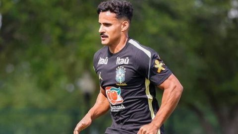 Convocado de última hora, jogador de 23 anos, Kaiki  destaca emoção e trajetória até a equipe principal. - Imagem: Reprodução/CBF.