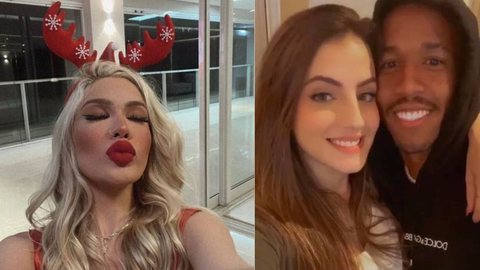 Militão leva ex-namorada para passar o Natal com a filha e Karol Lima não deixa barato - Imagem: reprodução