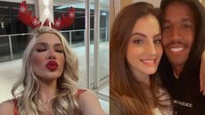 Militão leva ex-namorada para passar o Natal com a filha e Karol Lima não deixa barato - Imagem: reprodução