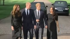 Kate Middleton, príncipe William, príncipe Harry e Meghan Markle - Foto: Reprodução / YouTube The Royal Family