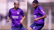 Técnico Dorival Júnior deve manter jovens da base na escalação, mesmo com a volta de Romero - Foto: Montagem/ Rodrigo Coca/ Corinthians