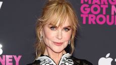 Nicole Kidman durante evento nos Estados Unidos onde revelou interesse em atuar como doula da morte - Imagem: Reprodução