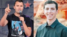 O assassinato de Charlie Kirk levanta questões sobre a segurança de ativistas conservadores em um ambiente polarizado - Imagem: Reprodução / X / @mmpadellan / @IvankaNews_