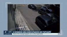 Vídeo mostra execução de dois homens em carro na Zona Leste de São Paulo