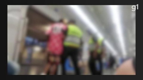 Seguranças da CPTM agridem passageiros que faziam ‘batalha de rimas’ dentro de trem da linha 7-Rubi; vídeo