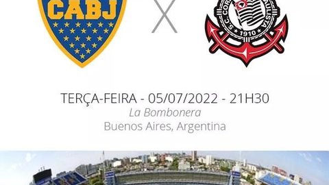 Imagem Boca Juniors x Corinthians: veja onde assistir, escalações, desfalques e arbitragem