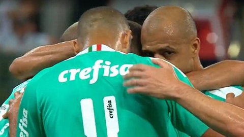 Vitória do Palmeiras por 1 a 0 contra o Ceará pelo Brasleirão
