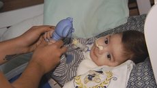 Família faz campanha para tratamento de bebê que custa mais de R$ 2 milhões