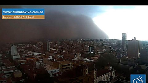 Interior de São Paulo volta a registrar tempestade de areia