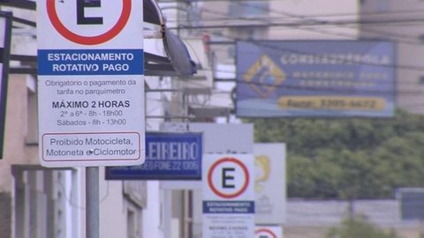 Tarifa da área azul em Araçatuba será reajustada em 1º de setembro