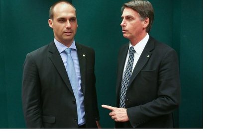 Eduardo Bolsonaro descarta apoio do PSL a Maia: ‘outras preferências’