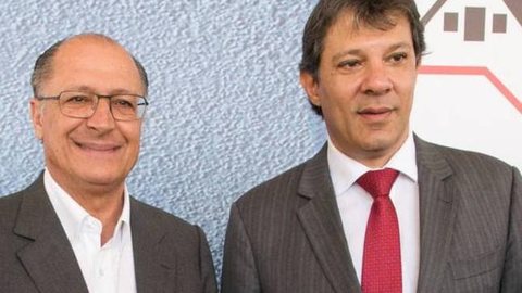 Alckmin e Haddad aparecem à frente na disputa pelo governo de São Paulo, diz pesquisa