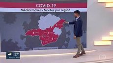 Minas tem novo recorde de infectados por Covid-19