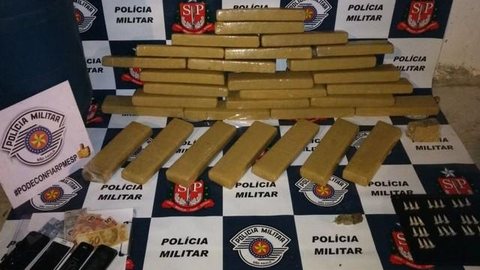 Homem é preso por tráfico de drogas no bairro Jussara em Araçatuba