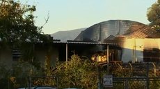 Incêndio destrói distribuidora de carnes durante a madrugada em Jundiaí