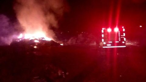 Incêndio atinge ponto de apoio na Zona Norte de Rio Preto