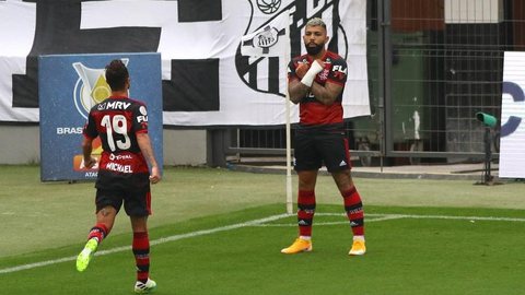 Confira as avaliações do Santos na derrota contra o Flamengo