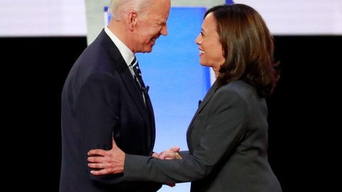 Senadora Kamala Harris é escolhida vice de Biden nas eleições dos EUA