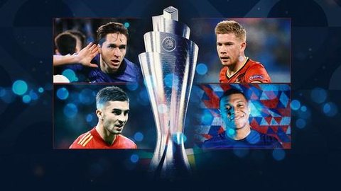 Espanha a França decidem o título da Liga das Nações; Itália e Bélgica disputam o terceiro lugar