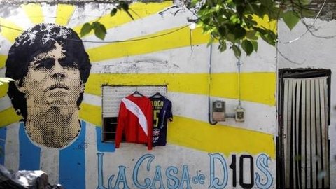 Casa humilde onde Maradona viveu a infância vira Memorial na Argentina