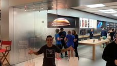 Alagoano passa 17 horas em fila nos Estados Unidos para comprar novo iPhone e Apple Watch