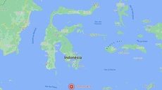 Indonésia tem tremor de magnitude 7,3