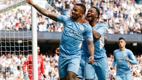 Gabriel Jesus marca quatro e Manchester City goleia Watford no Inglês