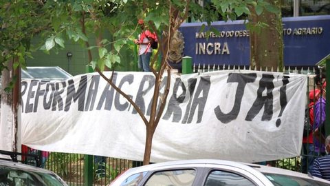 MST ocupa sede do Incra em SP em ato contra reintegração de posse de acampamento em Valinhos