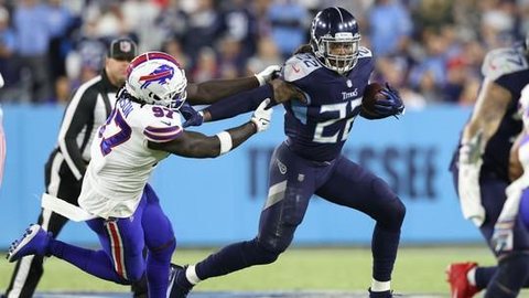 NFL: Titans vencem os Bills de virada com “hat trick” de Derrick Henry