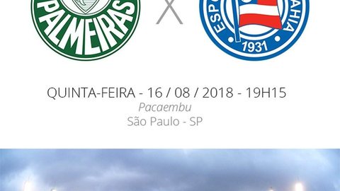 Quartas da Copa do Brasil: tudo o que você precisa saber sobre Palmeiras x Bahia