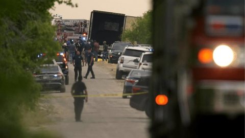 Imagem Cerca de 50 imigrantes foram mortos por asfixia dentro de um caminhão