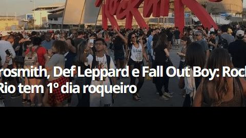 Aerosmith, Def Leppard e Fall Out Boy fazem o 1º dia roqueiro do Rock in Rio 2017: veja o que esperar desta quinta no festival